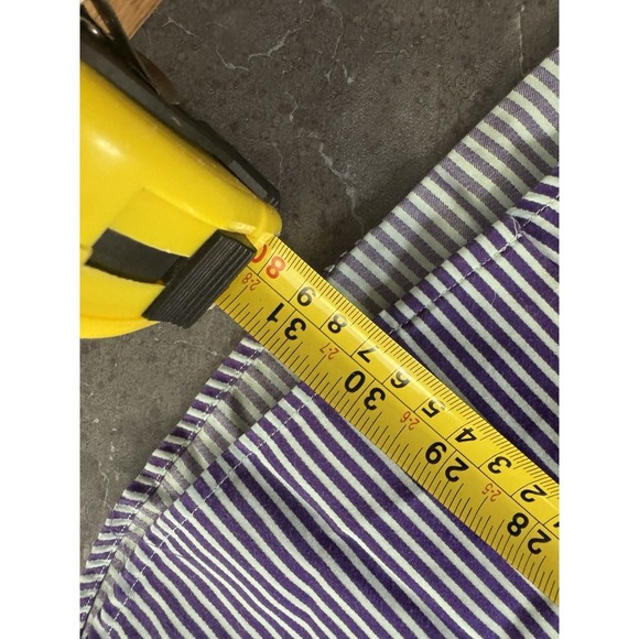 Robert Graham Purple/Blue Striped 16.5 Men's L Shirt Purple Cuff Multicolour. - Picture 10 of 10